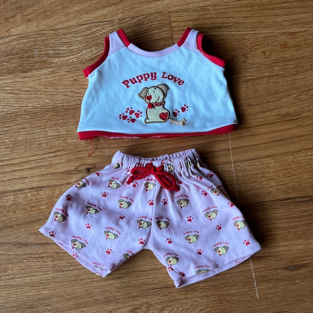 Build a bear puppy love pajamas